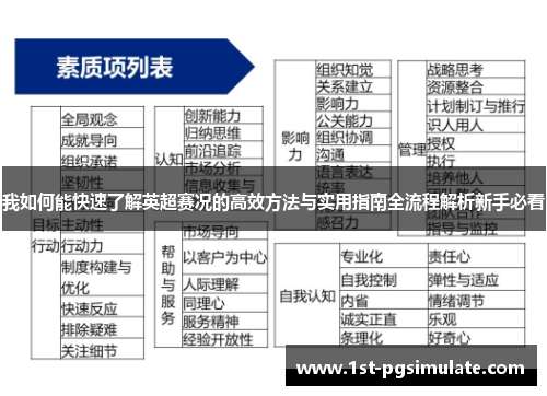 我如何能快速了解英超赛况的高效方法与实用指南全流程解析新手必看